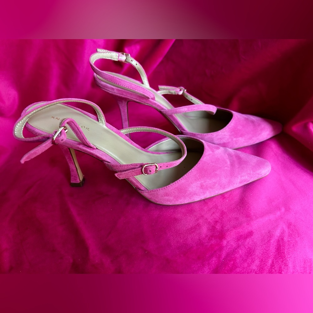 Ann Taylor slingback heel - Picture 2 of 9
